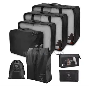 8pcs Traveling Essential Bag Set