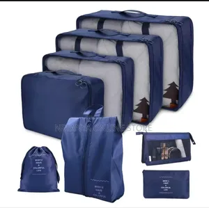 8pcs Traveling Essential Bag Set