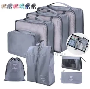 8pcs Traveling Essential Bag Set
