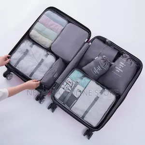 8pcs Traveling Essential Bag Set