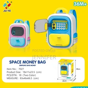 Bank Fingerprint and Password Money Saving Box for Kids
