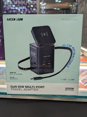 Green Lion 65watts Multi Port Travel Adapter