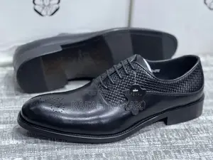Original Renato Castello Black Formal/Gentle Leather Shoes