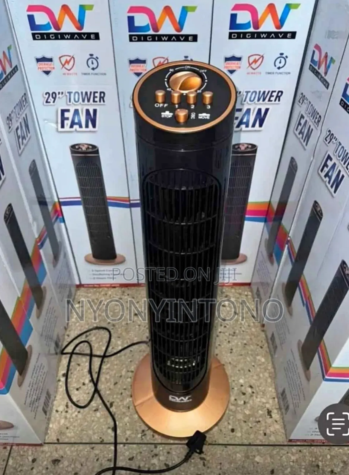 Digi Wave High Quality 29" Tower Fan