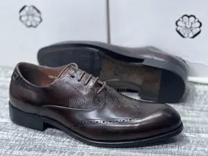 Original Men’S Dark Tan Renato Castello Gentle Oxford Shoes