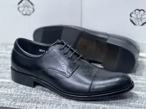 Men’S Classy Black Renato Castello Formal/Gentle Office Shoe