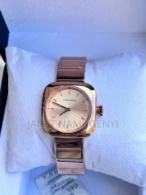 Rose Golden Square Display Hannah Martin Watch