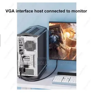 Vga to Hdmi + Vga Adapter