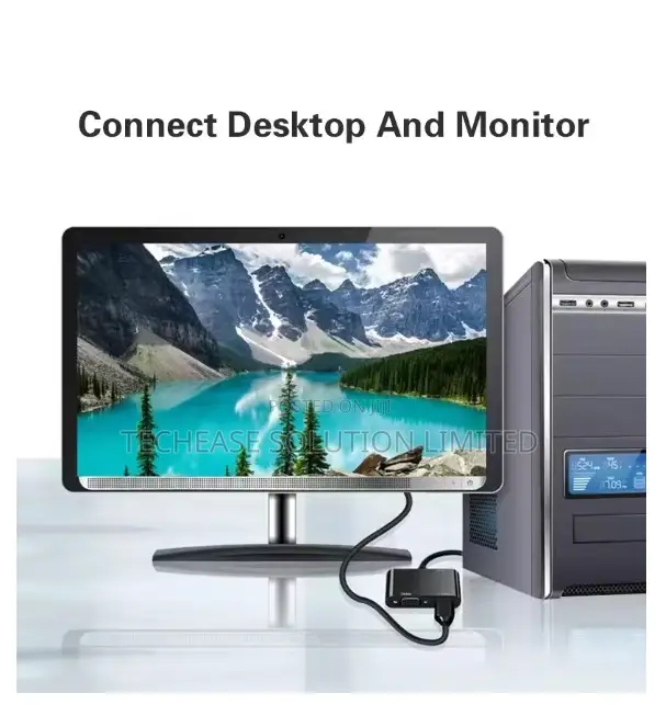 Vga to Hdmi + Vga Adapter