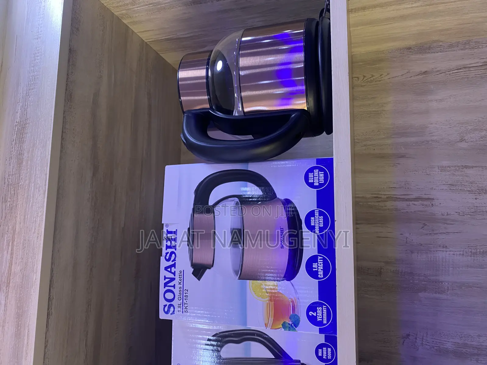 Sonashi Glass Kettle SKT 1812