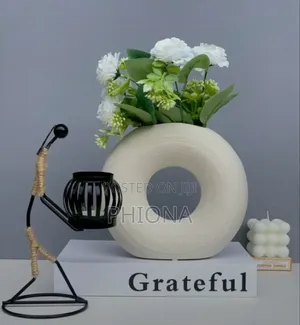 Flower Vase and Candle Holder or Onarment