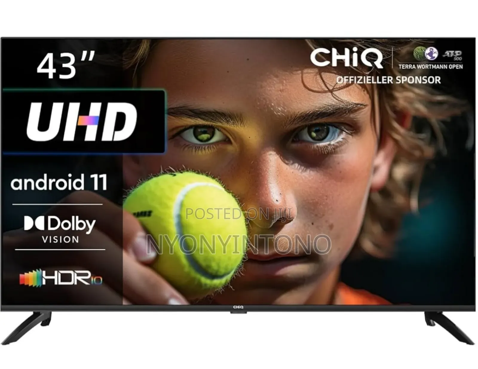 Chiq 43" Smart Android Tv With Bluetooth and Free to Air