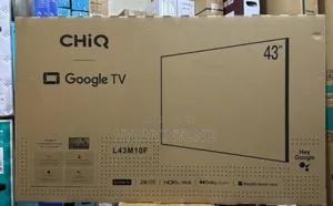 Chiq 43" Smart Android Tv With Bluetooth and Free to Air