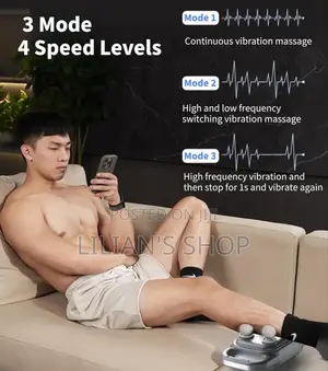 4 Head Massager, Deep Tissue Massage Gun