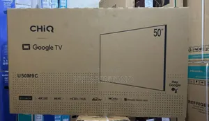 Chiq 50" Smart Android Flameless Uhd Tv