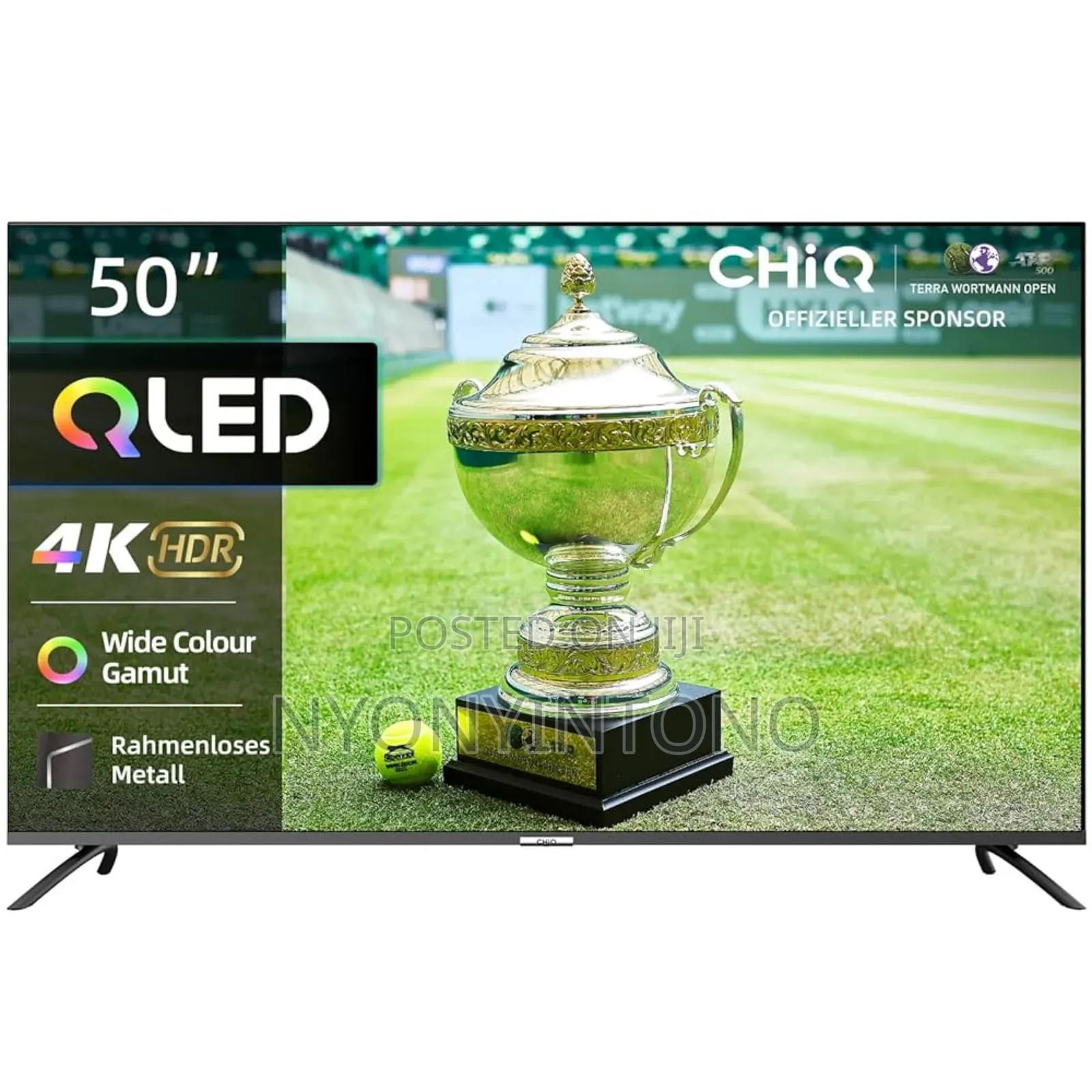 Chiq 50" Smart Android Flameless Uhd Tv