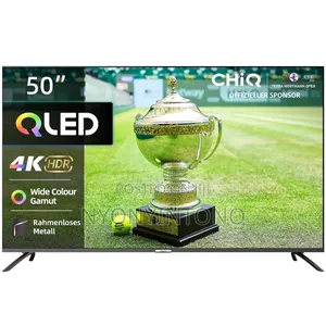 Chiq 50" Smart Android Flameless Uhd Tv