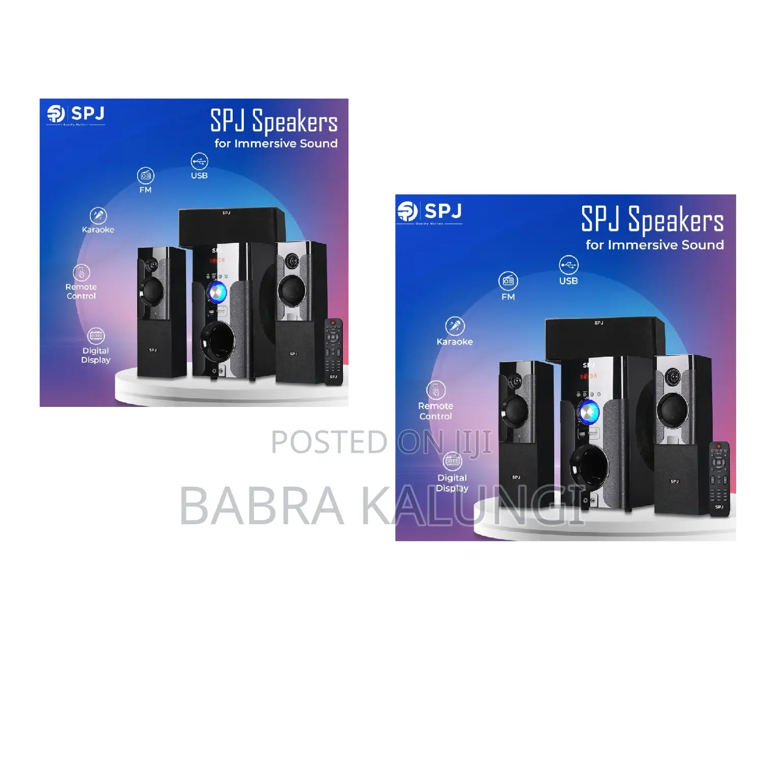 SPJ 3.1 Channel Woofer