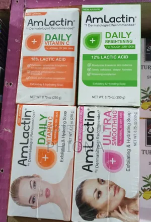 Amlactine Soaps