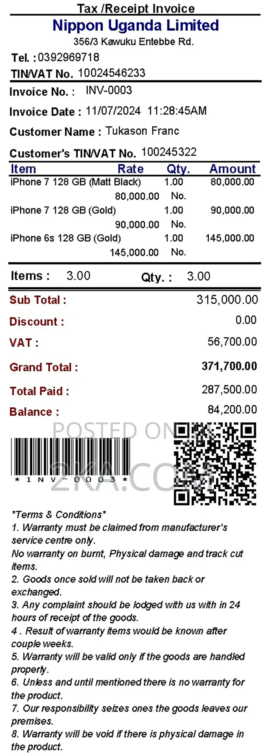 2ka.Com Merchant Master Pos