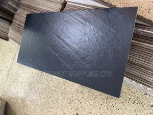 Black Grooved Non Sticky Tiles