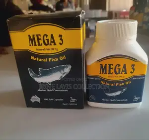 Mega 3 Natural Fish Oil Capsules