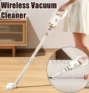 Rechargeable Long Rod Vacuum Cleaner