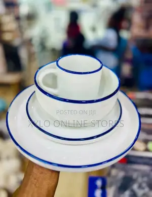 24 Piece Plates,Cups,Side Plates,Bowls Dinner Set