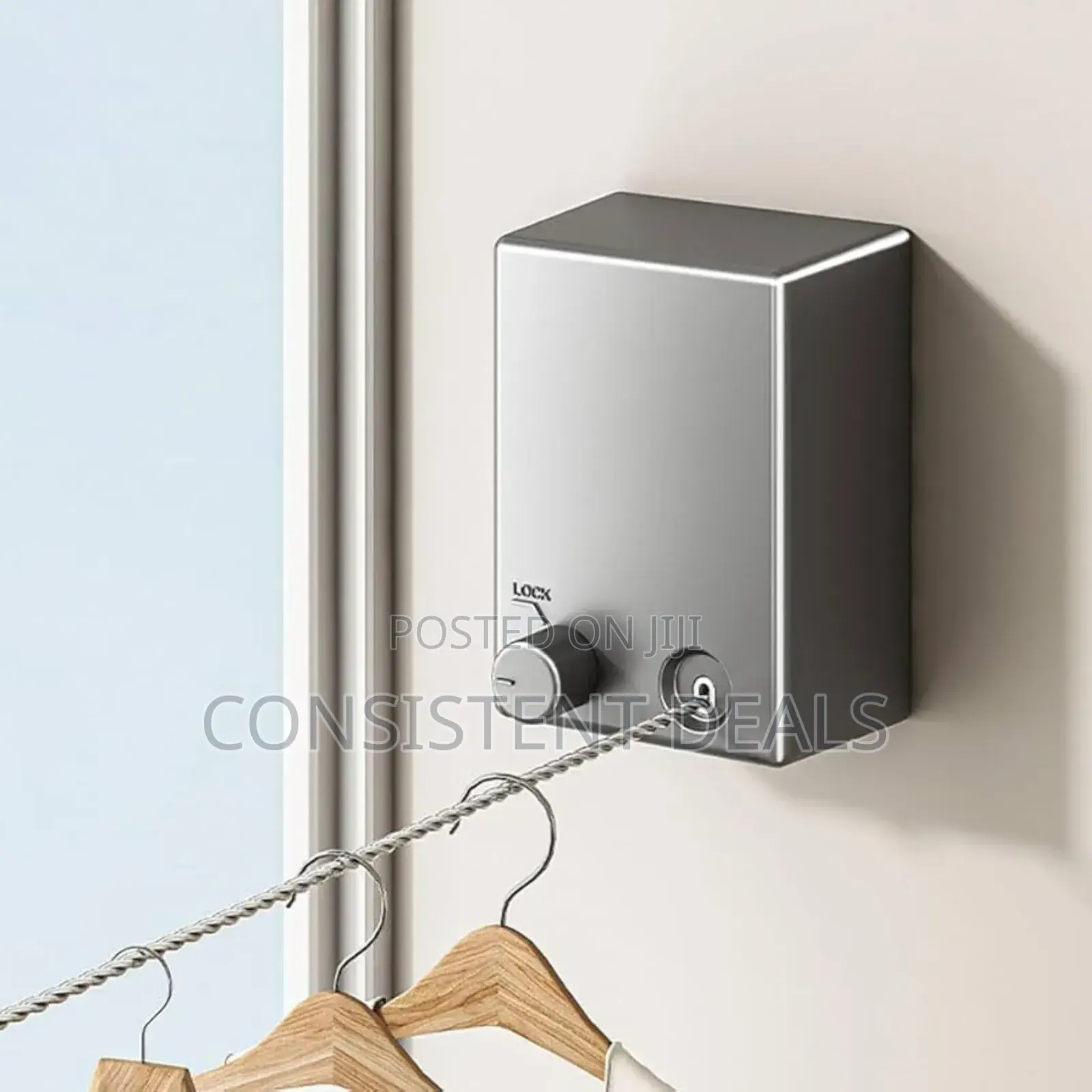 Retractable Indoor Wall Mount 4.2m Clothesline