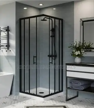 Shower Room Black Square