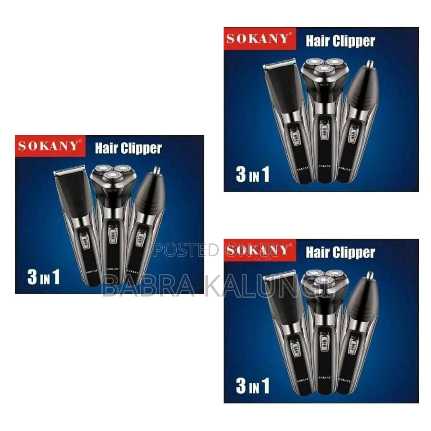 3 in 1rechargable Strong Shaver
