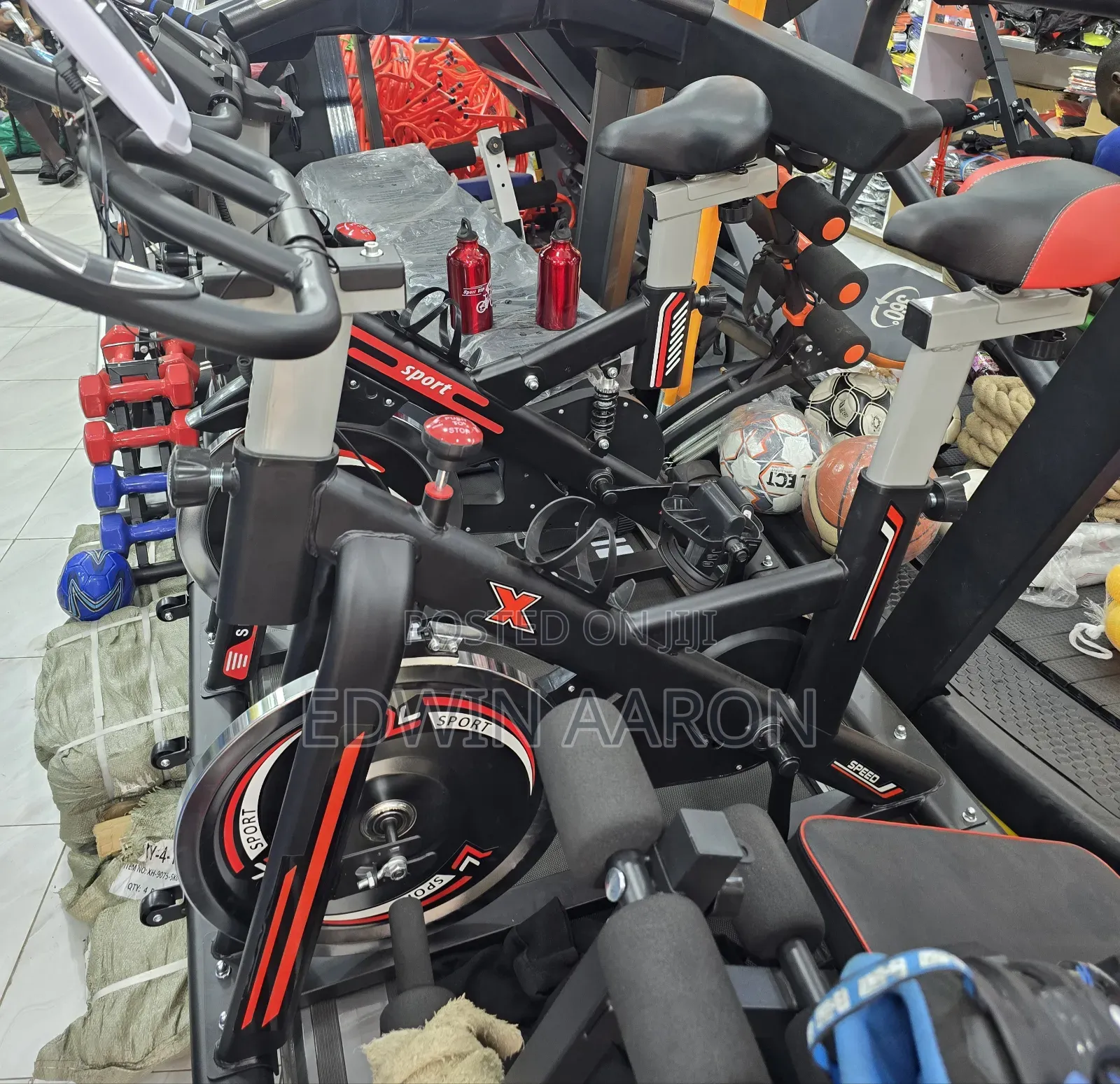 Indoor Bicycle Exercise Machine