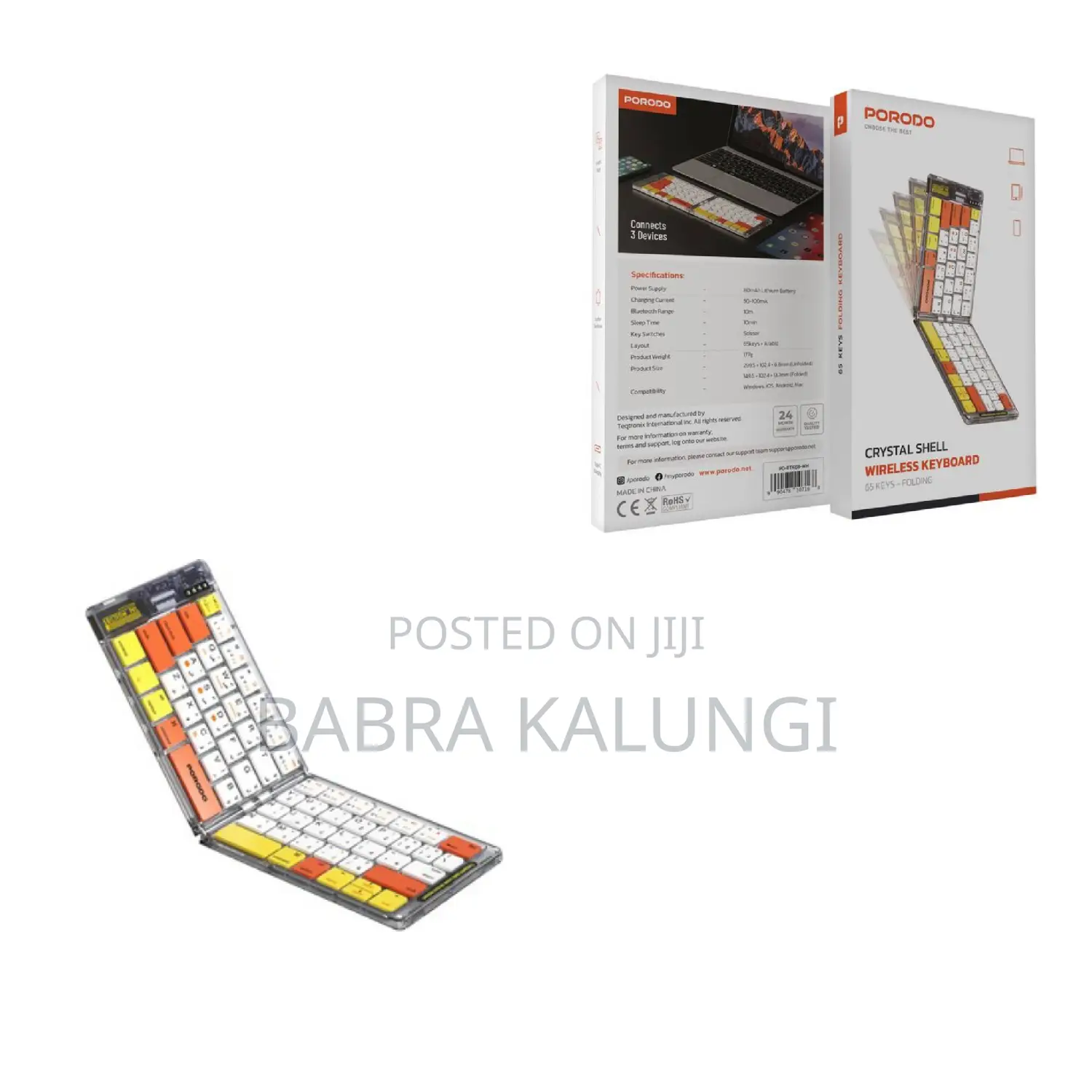 Porodo Wireless Keyboard