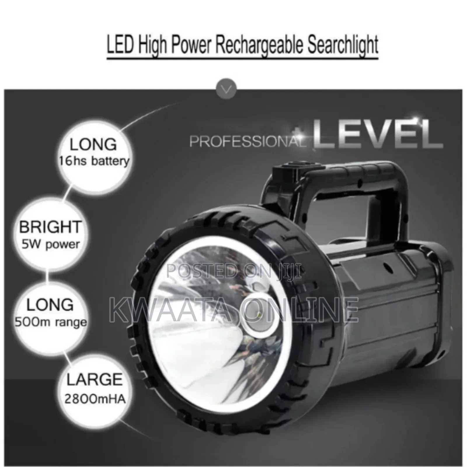 El-7045b Rechargeable High Brightness Led Torch Light