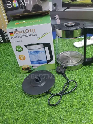 2.2l Powercrest Glass Paco/Kettle