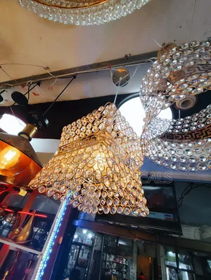 Hanging Crystal Ceiling Light
