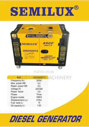 Semilux 6500w Silent Diesel Generator