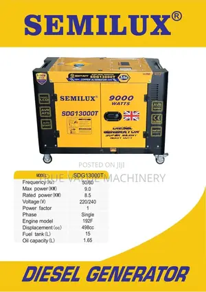Semilux Diesel Generator 9000w