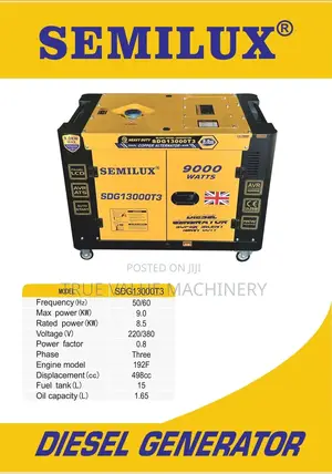 Soundproof 9kva Diesel Generator Set