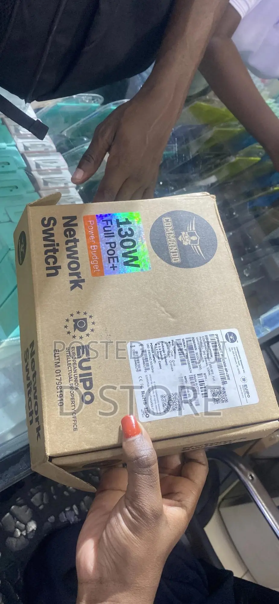 Commando Network Switch 8-Port