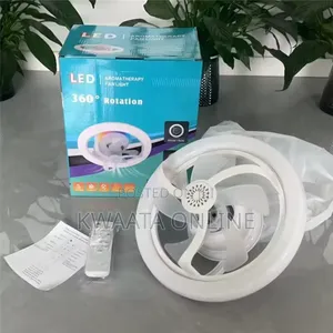 2in1 Rotating Ceiling Fan Light Lamp Remote Control Led Fan
