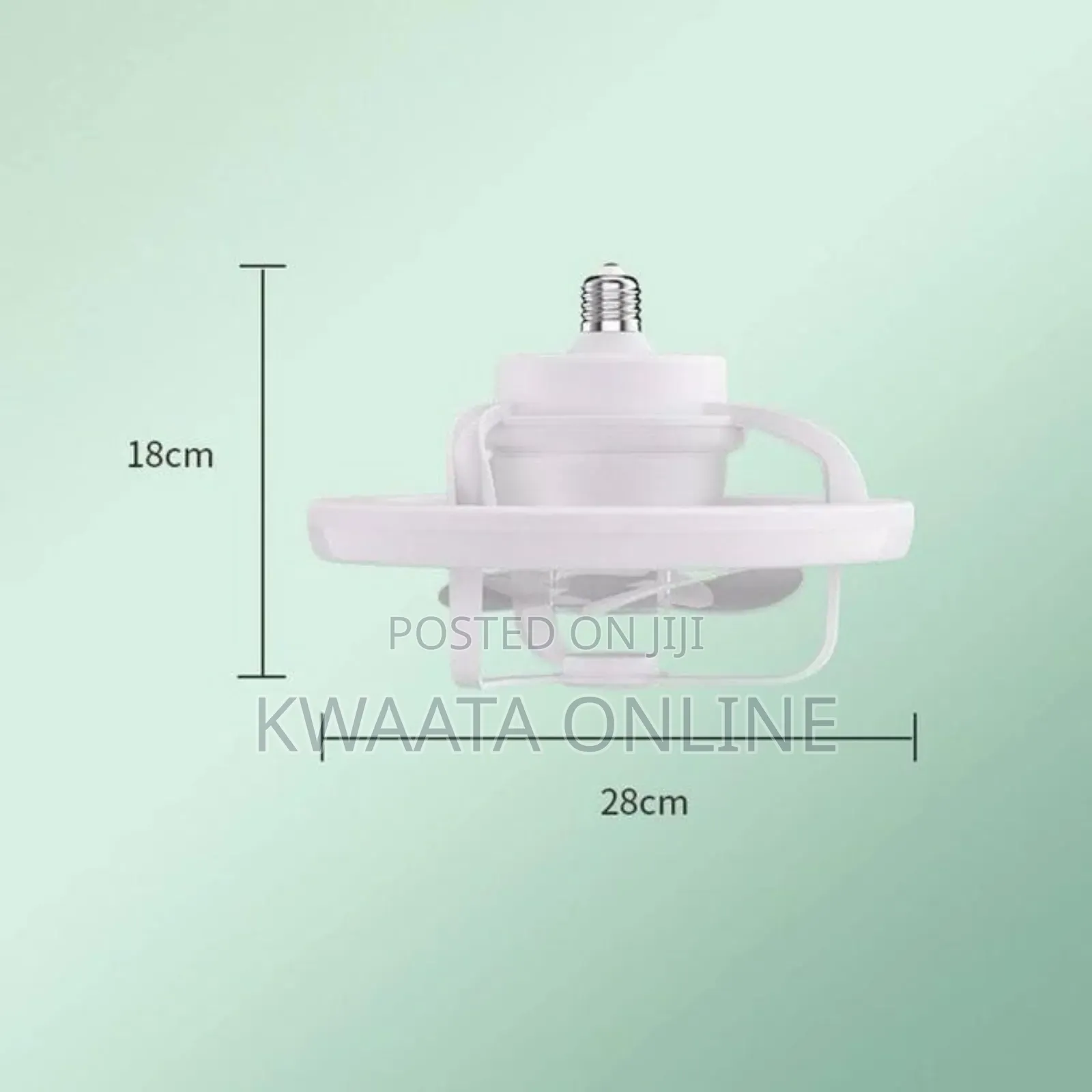 2in1 Rotating Ceiling Fan Light Lamp Remote Control Led Fan