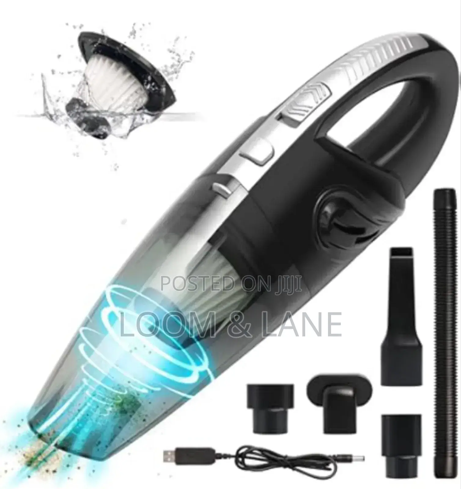 Portable Hand Held Vaccum Cleaner With Accessories