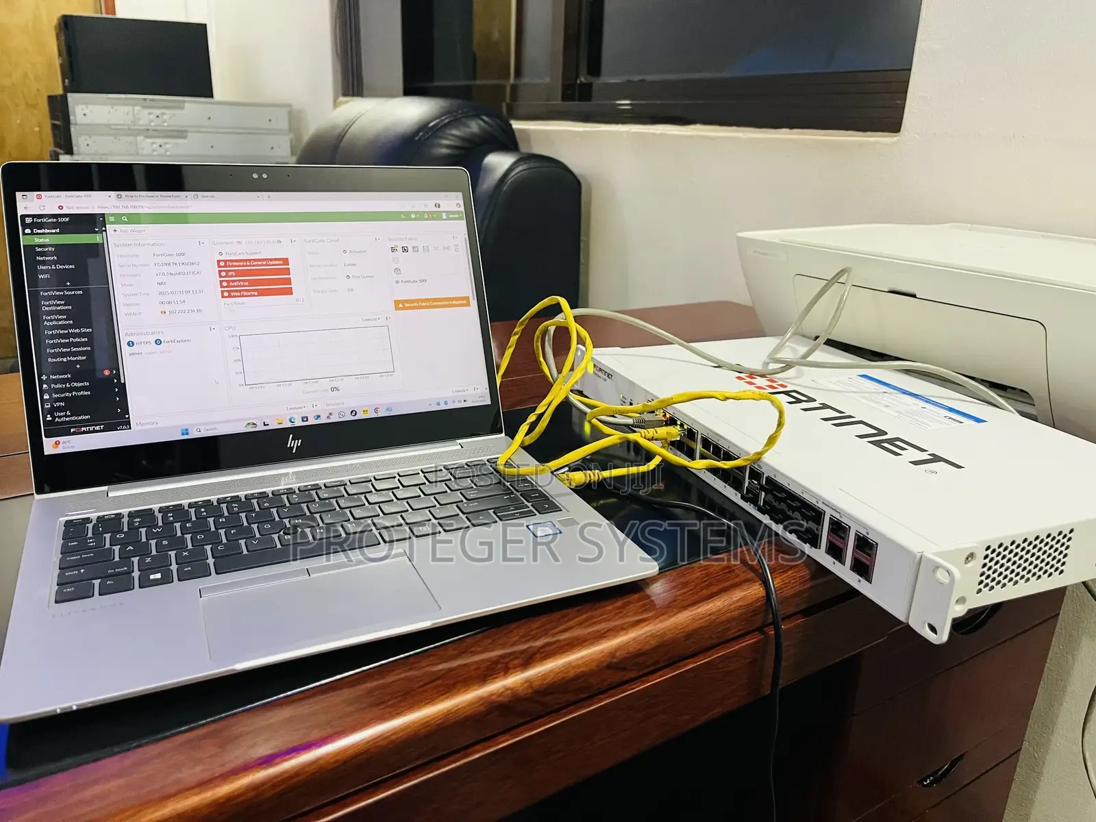 Fortinet Fg 100f Firewall