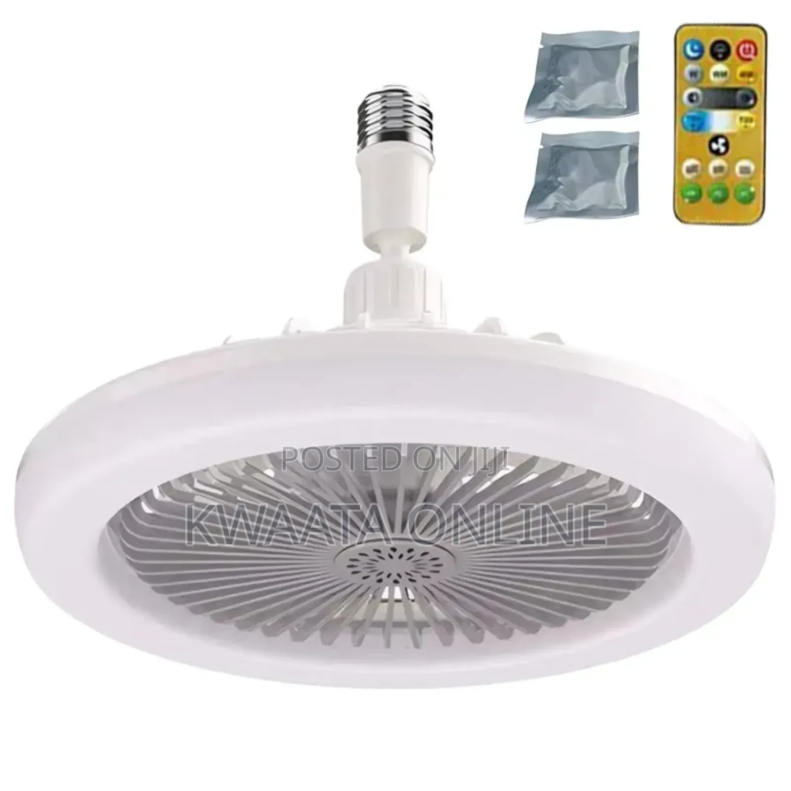 2in1 Ceiling Fan and Light E27 30w Fan With Remote Control
