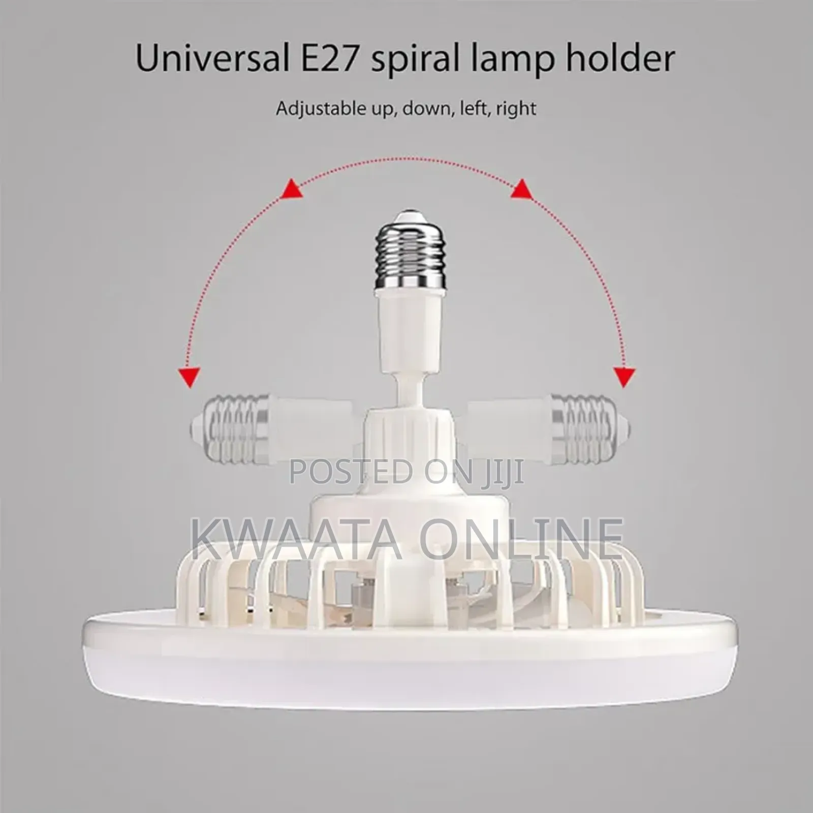 2in1 Ceiling Fan and Light E27 30w Fan With Remote Control