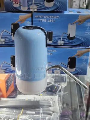 Electric Bottle Top Water Dispenser – Portable Easy Use