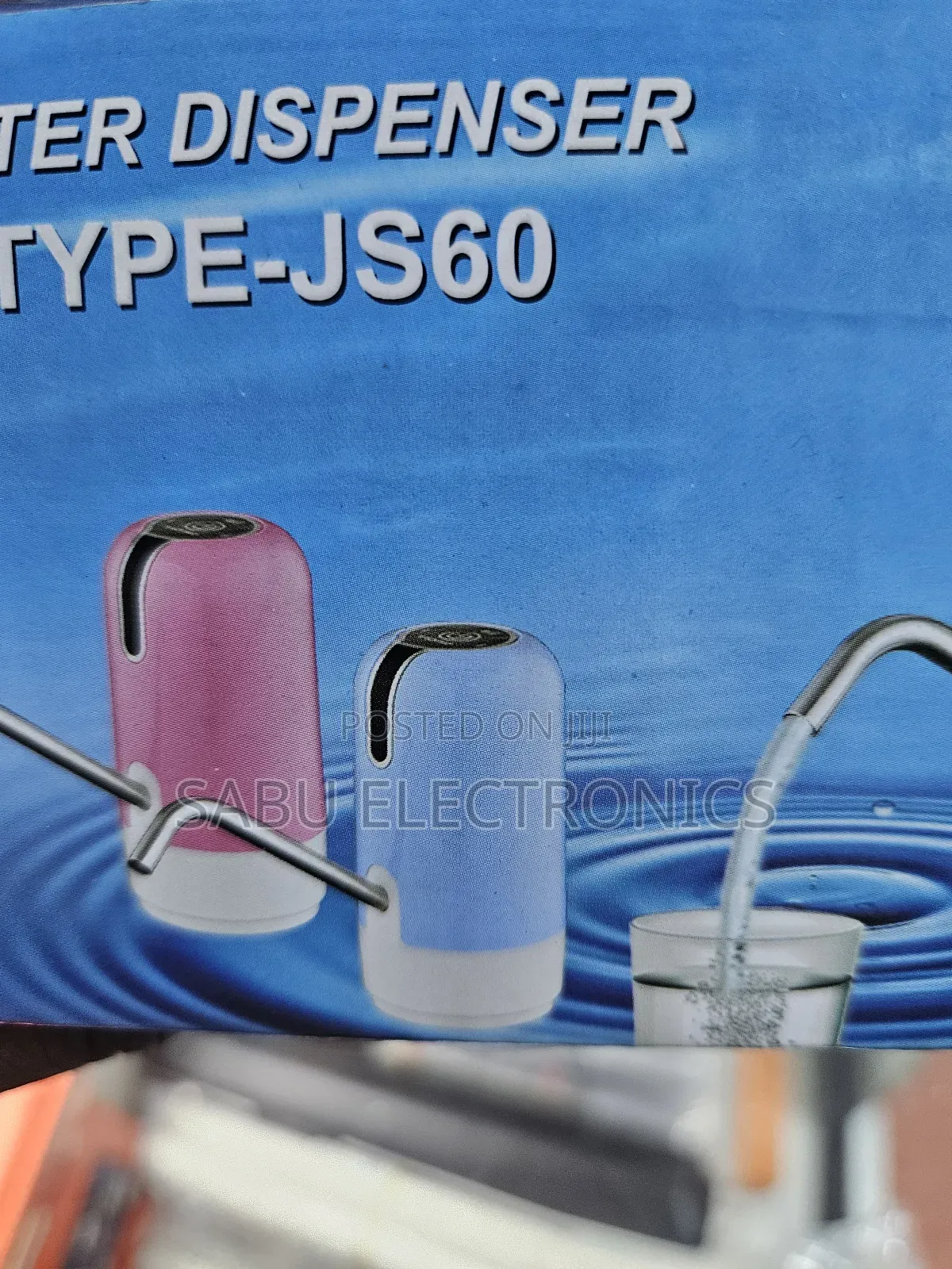 Electric Bottle Top Water Dispenser – Portable Easy Use