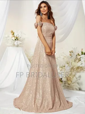 Bridesmaids Dresses for Hire X6 PCS Gold