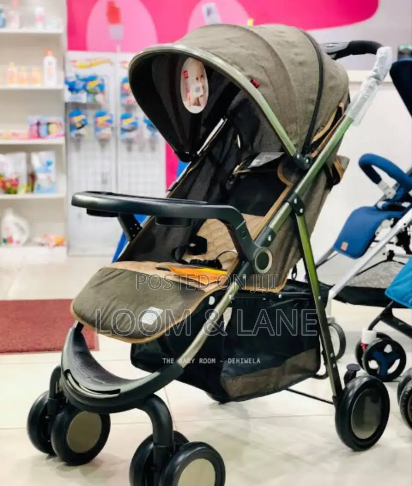 Moveable Baby Carrier Stroller Color Vary